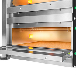 Horno para pizza 1+1x33,5cm