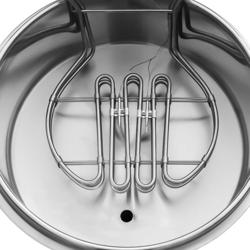 Visfriteuse - voor vis en bakwaren - 25 liter - 15 kW - mechanische bediening