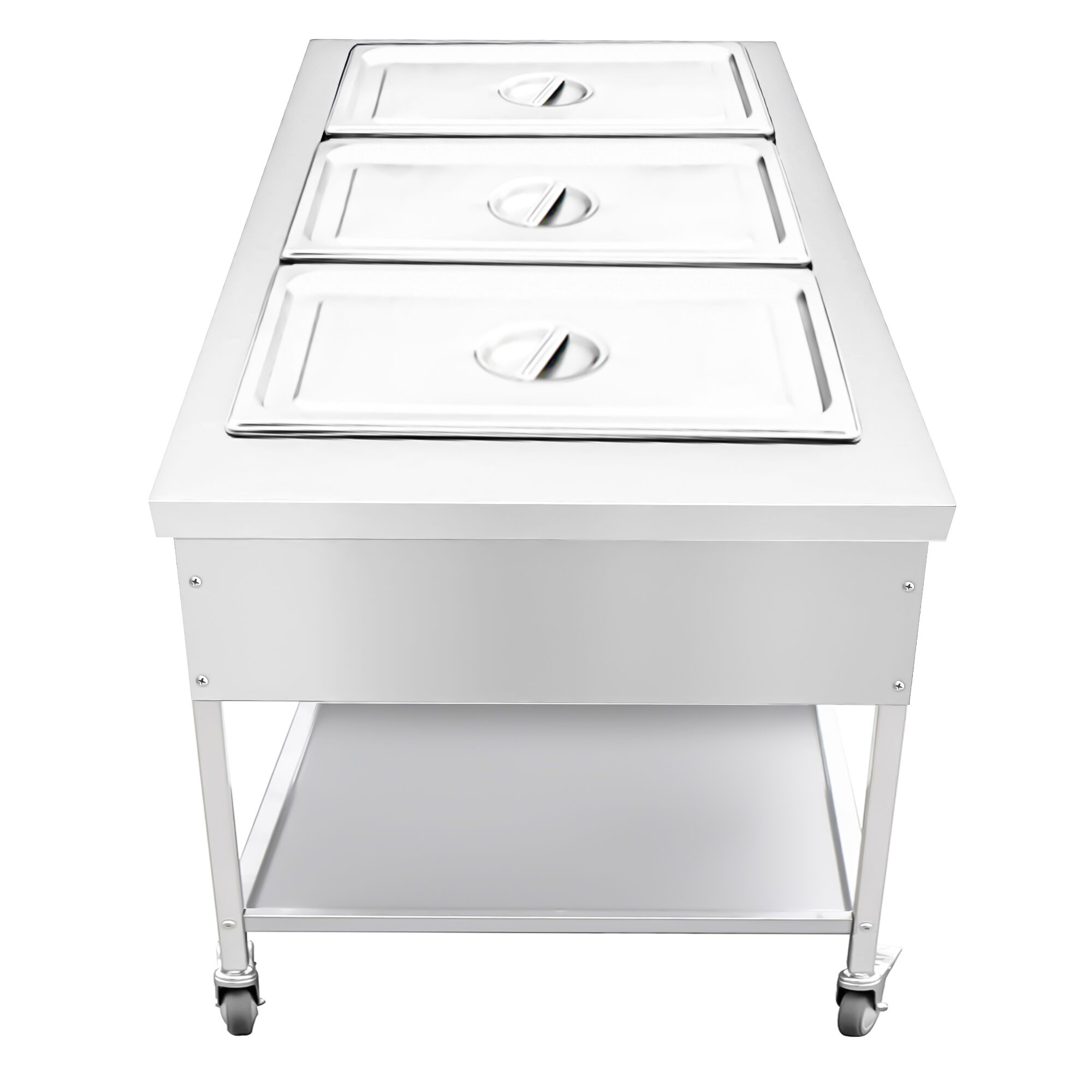 Värmevagn – vattenbad - 1,95 kW - 3x GN 1/1 - med tappkran