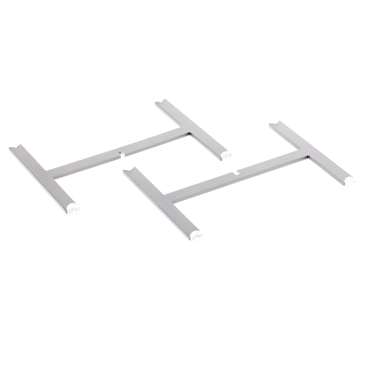 Présentoir de Buffet - Hauteur : 120 mm - Chromé - Adapté aux Plats & Assiettes à partir de 210 mm