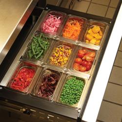 (6 Stück) CAMBRO | Camview® - Copolymer-Behälter GN 1/4 - Transparent - Höhe: 100mm - BPA-Frei