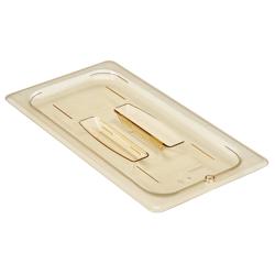 (6 pièces) CAMBRO | H-PAN™ - Couvercle plat GN résistant à la chaleur 1/3 - avec poignée - Ambre        