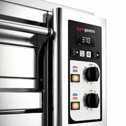 Commercial Gas Pizza Oven 1 Chamber – 9×Ø33 cm pizzas - Hood & Stainless Stand incl. - Heat‑reflective window - 20 kW - Made in Italy