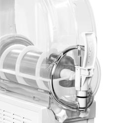 Slush-Maschine - 2x 10 Liter - 670 Watt - Weiß