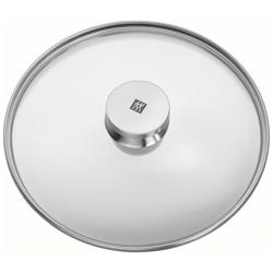 ZWILLING | Twin Specials Glass Pan Lid – Ø 24 cm - 18/10 Stainless Steel Rim - Silicone Seal