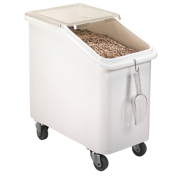 CAMBRO | Тележка для муки / тележка для ингредиентов - 102 литра - полиэтилен