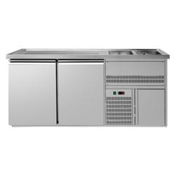 Direct Draw Beer Dispenser / Kegerator PREMIUM PLUS - 1950x700mm - Double Doors