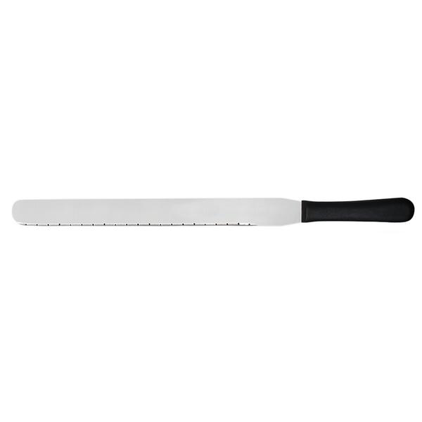 Kondiittoriveitsi - Terä: 350 mm - sahalaitainen - ruostumaton teräs