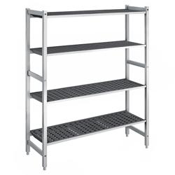 Základní hliníkový regál - 1620x1800 mm -Nosnost: 900 kg