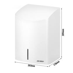 AIR-WOLF | Sèche-mains avec capteur infrarouge – inox blanc