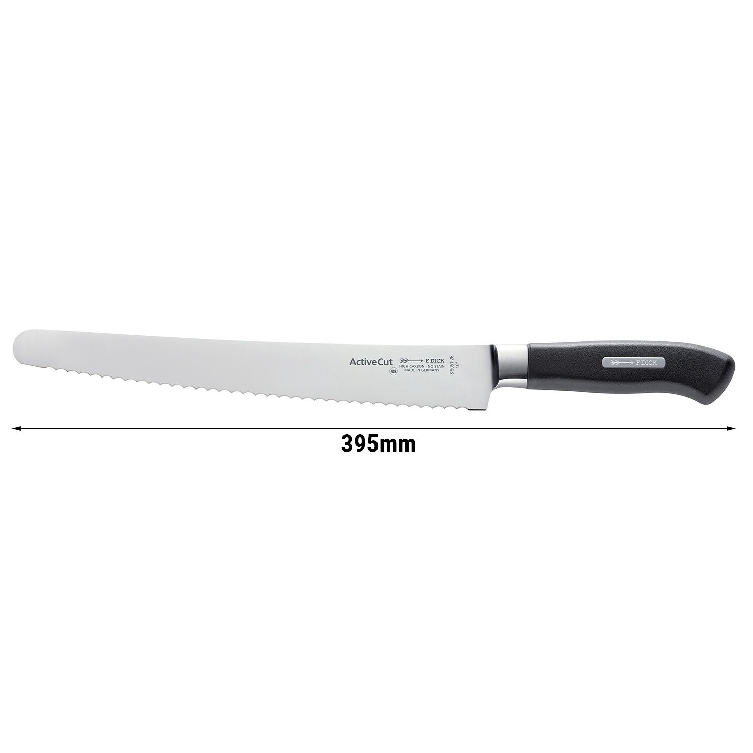 F. DICK | ActiveCut - Couteau universel - avec denture - Lame: 260 mm