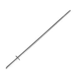Spiedo per kebab/gyros - 47x16x16mm - acciaio inox | smontabile | facile da montare | robusto | facile da pulire - compatibile con DUK4-FR, DUK4-FR-SB