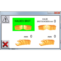 Cortadora de pan automatica: con 4 modos de corte diferentes