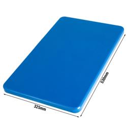 Deska do krojenia PREMIUM - GN 1/1 - 530x325mm - Grubość: 20mm - zgodna z HACCP - Niebieski