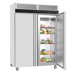 Koelkast RVS ECO - 864liter - tot -2°C tot +8°C - met 2 deuren