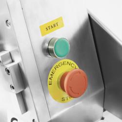 Kavlingsmaskin - Golvmodell - 750 W - 2400 mm transportband