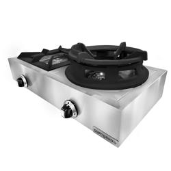 Gasfornuis - 770x400x170mm - 11,0 kW - 2 pits