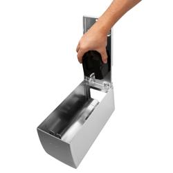 AIR-WOLF | Дозатор для мила та дезінфікуючих засобів з сенсором - 500 мл - Нержавіюча сталь