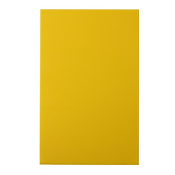Planche à découper - 250x400mm - Epaisseur 20mm - Jaune	