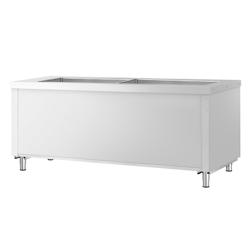 Buffet warmhoud KOPENHAGEN - 2310mm - met bain-marie - voor 6x GN 1/1