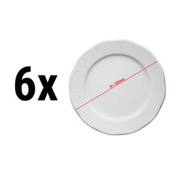 (6 sztuk) CLASICO - talerz płaski - Ø 16 cm