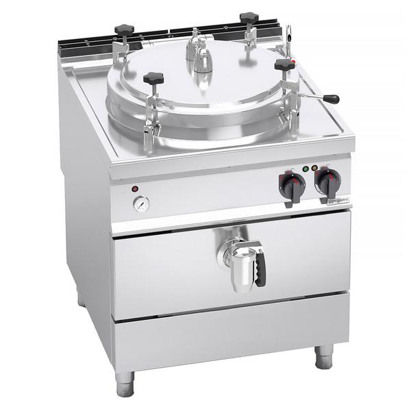 Marmite sous pression électrique - 100L - 16kW - Chauffage indirect - avec arrivée d’eau