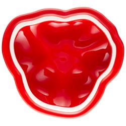 STAUB | CERAMIQUE - Kókuszdoboz - Paprika forma - Ø 110mm - Kerámia - Narancssárga-piros