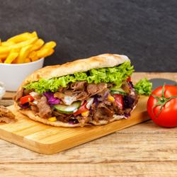 Gas Doner Kebab Grill (Shawarma/Gyros) - 4 Burner - up to 60kg