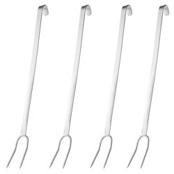 (4 peças) garfo de escultura / carne - com 2 dentes