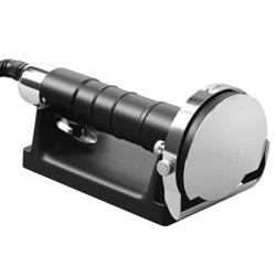 Coltello per Kebab elettrico PROFESSIONALE - Capacità: 90kg/giorno - incl. Lama liscia & lama di ricambio, coprilama, alimentatore/trasformatore 24V