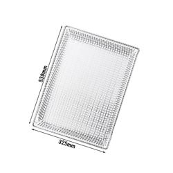 Teglia da forno in acciaio inox - GN 1/1 - 530x325mm