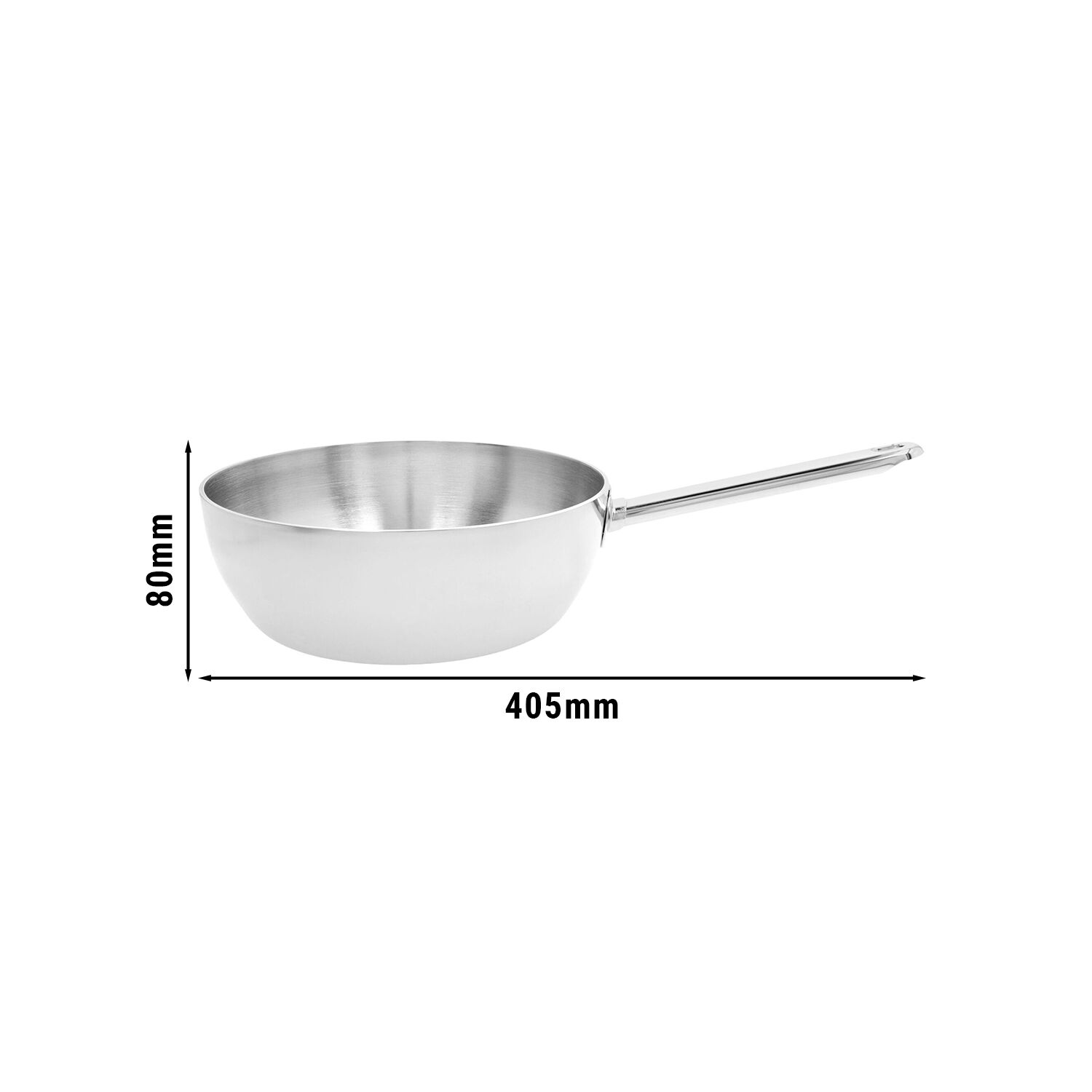 DEMEYERE | APOLLO 7 - Sauteuse - conique - Ø 220 mm -  inox