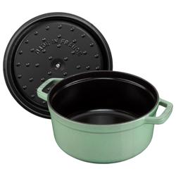 STAUB | Cocotte Round Enamelled Cast Iron Casserole Dish – Ø 260–270 mm