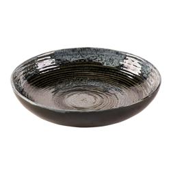 (6 db) METALLIC | Metallic - Mélytányér - coupe - steingut - Ø 26 cm - ezüst