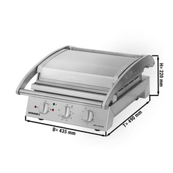 Roband- Parrilla de contacto 0,43 m superior + fondo plano
