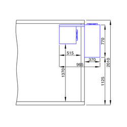 Tiefkühlzelle - 1800x1500mm - 3,47m³ - inkl. Tiefkühlaggregat & Lamellen