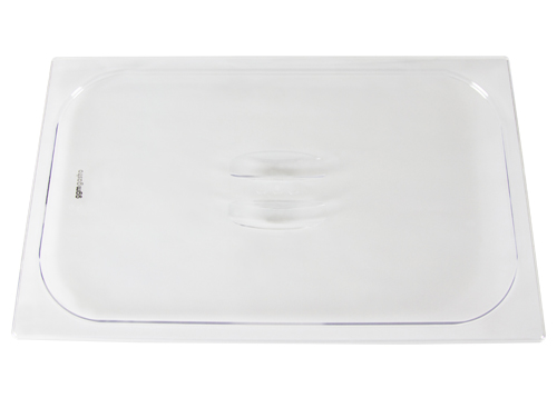 Capac din policarbonat GN 1/1 - transparent - 7 mm înălţime