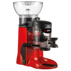 Commercial Coffee Grinder with Doser – 1 kg hopper - manual dosing - red