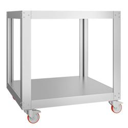 Gáz pizzasütő - 4x 34 cm - motorháztetővel, talppal és kerékkészlettel együtt