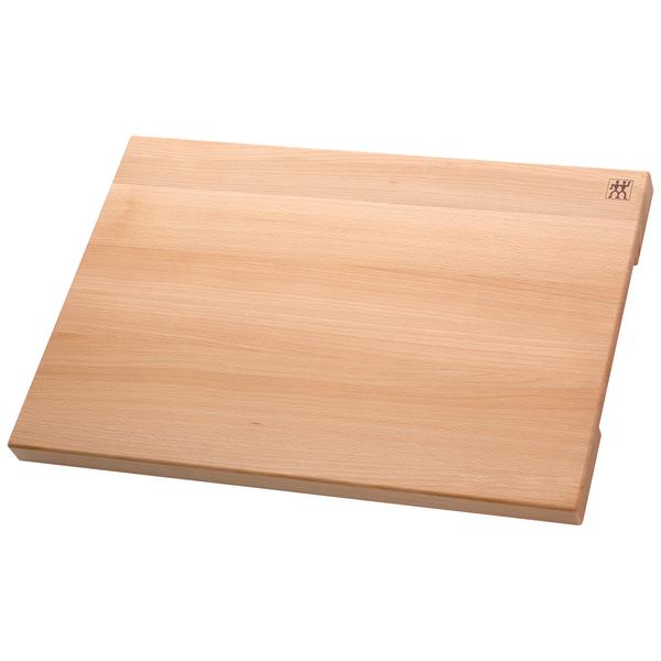 ZWILLING | Solid Beech Wood Chopping Board – 600x400 mm - integrated carry handles