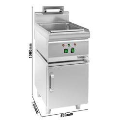 Bacias de aquecimento para batata-frita - 1x GN 1/1 incl. Bandeja calentadora de patatas fritas - 1x GN 1/1 incl. estrutura base 