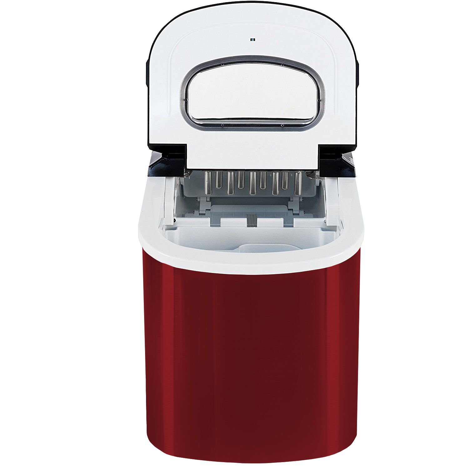 Machine à glaçons - Cylindre creux - 12 kg/24 h - Rouge