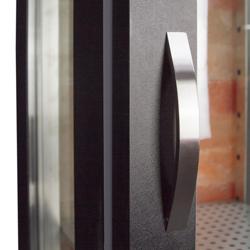 Refrigerador para maduración de carne de maduración - 0,59 m - con 1 puerta de vidrio - negro