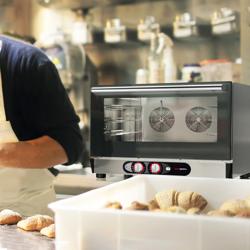 Four à convection COMPACT avec fonction vapeur – manuel – pour 4x GN 1/1 ou EN 600x400