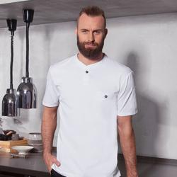 (6 stuks) KARLOWSKY | Korte Mouw Heren Werkshirt Performance - Wit - maat: XL