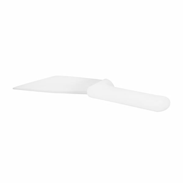 مكشطة وعاء - 101x237mm - بولي إيثيلين - أبيض - مرنة