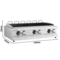 Grill pe gaz 1,2 m - 15,6 kW