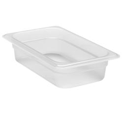 (6 pezzi) CAMBRO | Contenitore GN 1/4 in polipropilene - semi-trasparente - Altezza: 65 mm