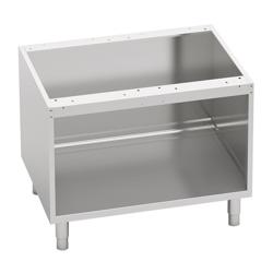 Underrede för pizzaugn - 900x550x600 mm - rostfritt stål - för modulserier - passar till LORENZO 600