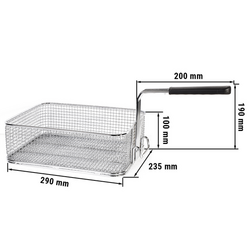 Panier à friteuse - 10 litres - pour friteuses à gaz série 700       